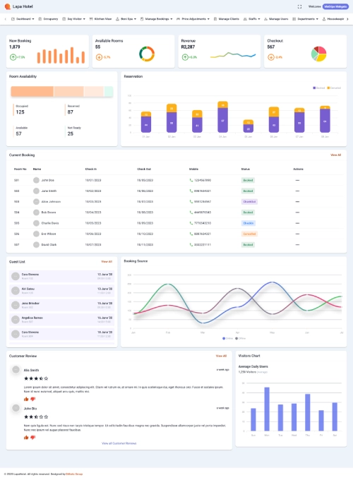 Lapa Booking app case study preview
